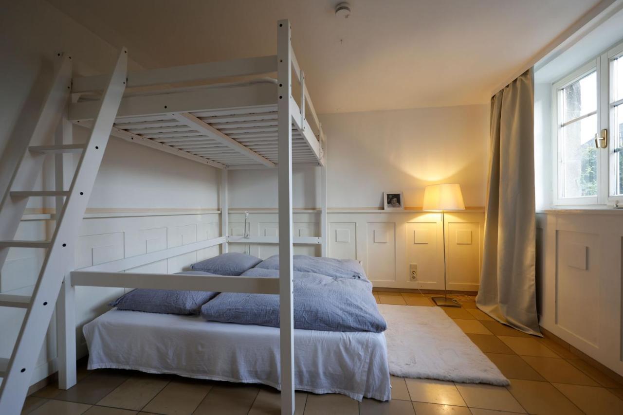 Paterre Wohnung In Der Rosa Villa Зельб Экстерьер фото