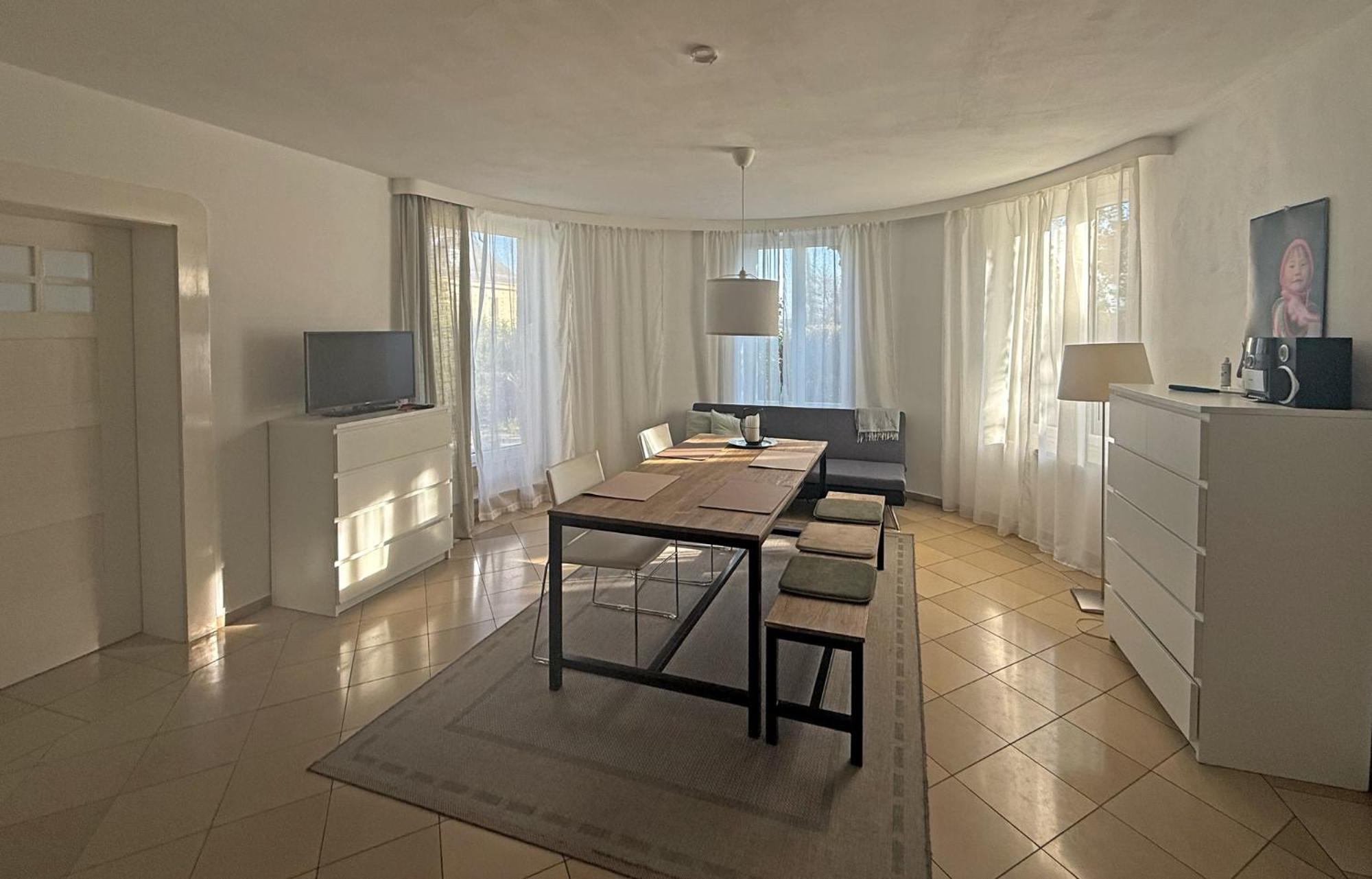 Paterre Wohnung In Der Rosa Villa Зельб Экстерьер фото