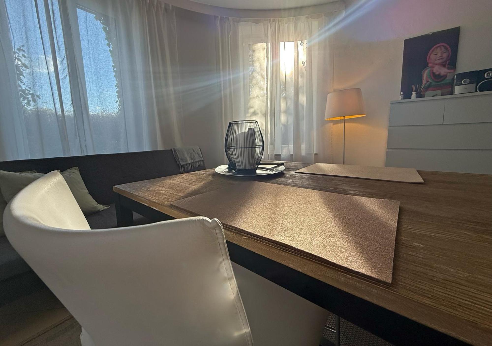 Paterre Wohnung In Der Rosa Villa Зельб Экстерьер фото